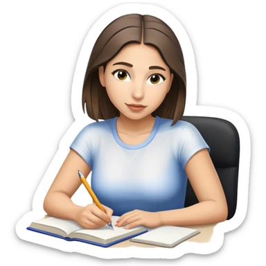 abella danger writing a book sticker