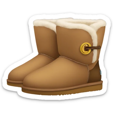 Ugg boots sticker