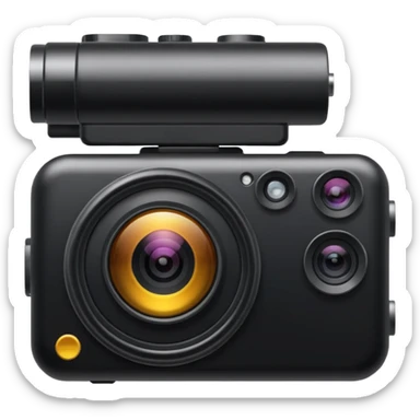 Camera de surveillance active sticker