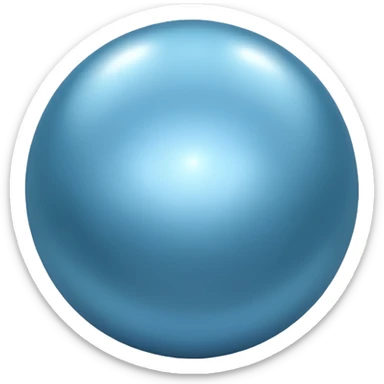 ai agent light blue metalic sticker