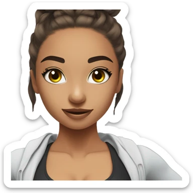 Gymshark girl  sticker