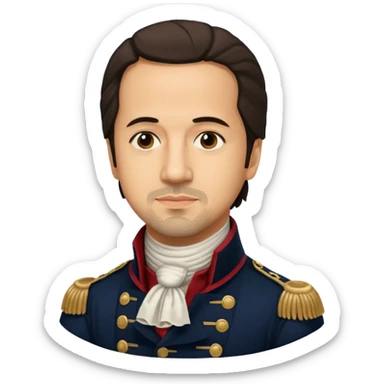 lin manuel miranda as alexander hamilton sticker