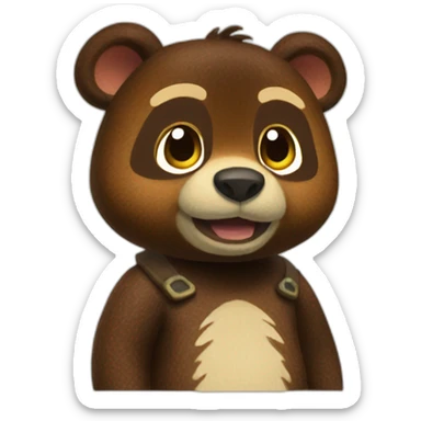 Tom nook sticker