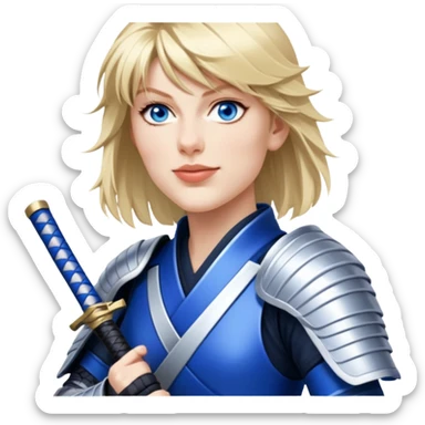 Steadfast Samurai sticker