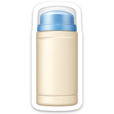 body cream bottle sticker