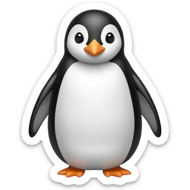 A pear penguin 🐧🍐 sticker