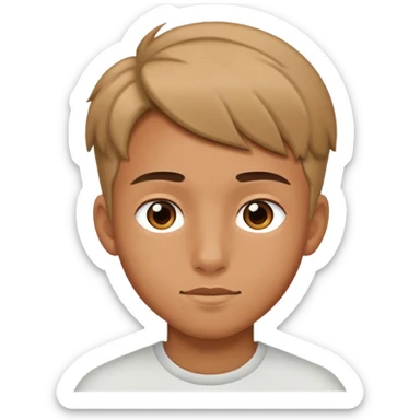 Teenage boy  sticker