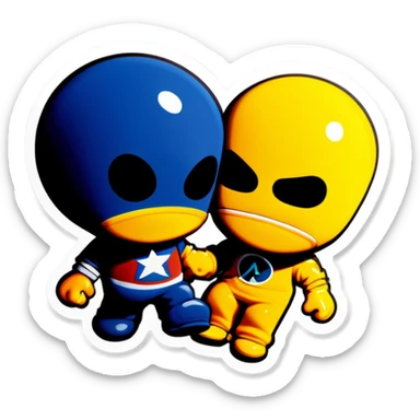 Marc and Carter sticker