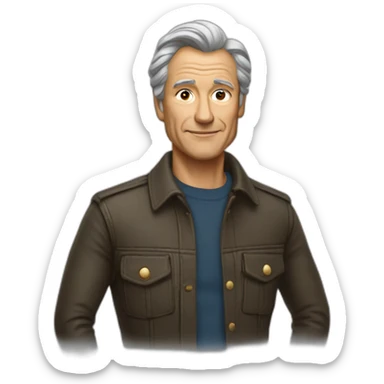 Jean Claude van dame sticker