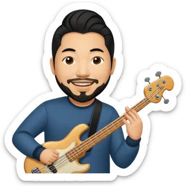 Chi Cheng (1970-2013) bassist of Deftones sticker