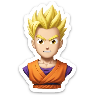 Gohan from dragon ball z sticker