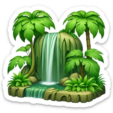 humid weather landskape imag humid more humid add draps falling sticker