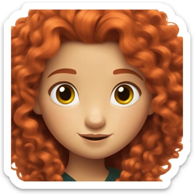 Disneys Merida sticker