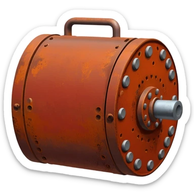 ton weight red sticker