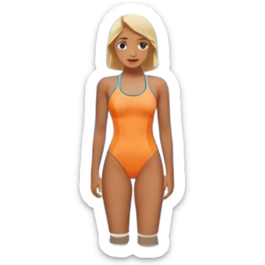 Hotel indoor Pool with entrance door and gym next to it  sticker