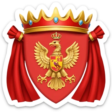 Hazme un emoji con el logo de la falange española sticker