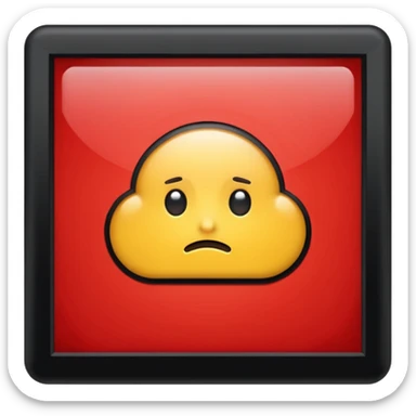 obs news red alert sticker