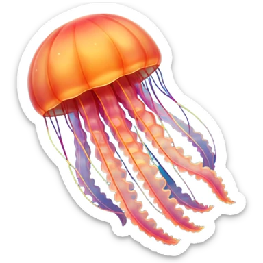 Jellyfish sticker