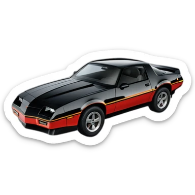 1985 I-ROC Camaro sticker