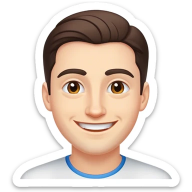 Nikola jovik emoji smiling sticker