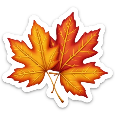 autumn sticker