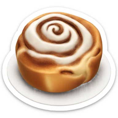 Cinnamon roll sticker