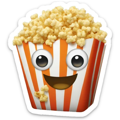 popcorn sticker