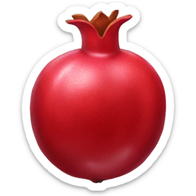 pomegranate emoji sticker