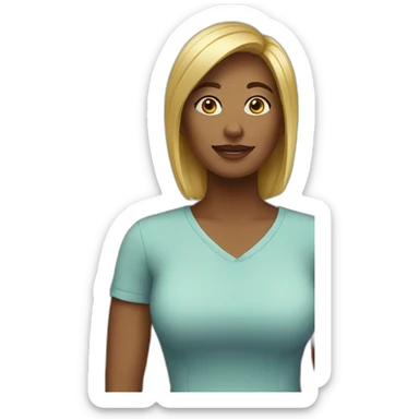 Ambitious mom sticker