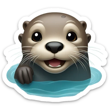 otter sticker