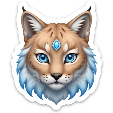 Lynx magic sticker