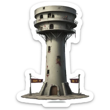 Zombies with outstretched arms goes to the Super War Tower Defens tex sticker
