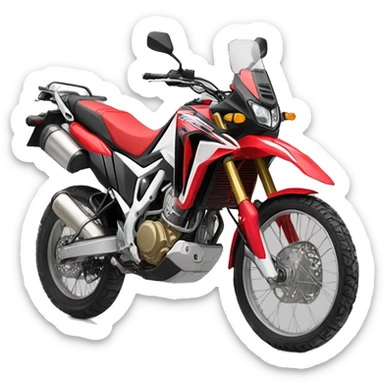 honda crf 300L dual sport sticker