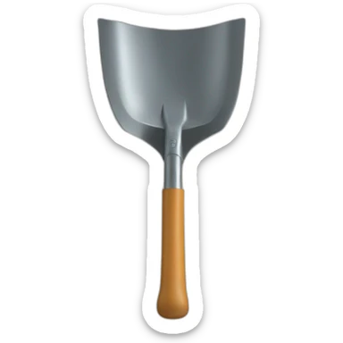 shovel handle sticker