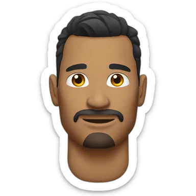 Hernán drago, face chad sticker