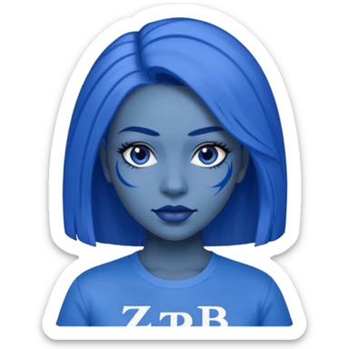 Zeta Phi Beta sticker