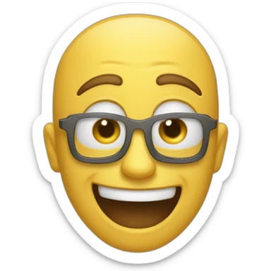 Emoji qui pleur de joie sticker