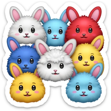 Make me a labubu emoji sticker