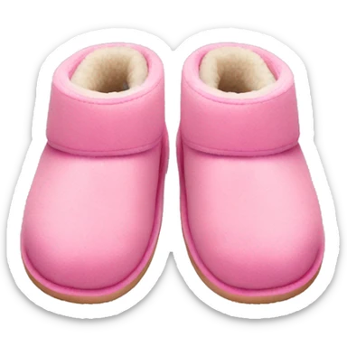 Pink UGG Slippers sticker