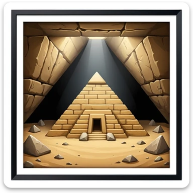 basement of a pyramid sticker