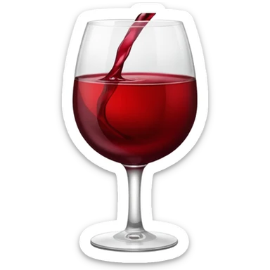 Corazon vino sticker