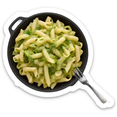Pesto pasta with zucchini  sticker