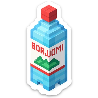 Borjomi sticker