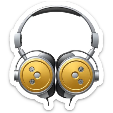 circular walkman sticker