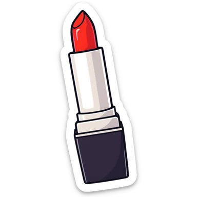  dark plum color, realistic lipstick sticker
