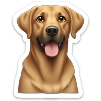labrador crossed with beauceron sticker