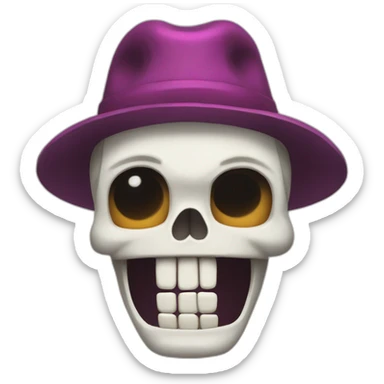 puro hueso de billy y mandy sticker