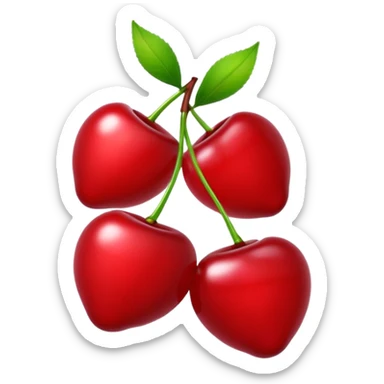Sour cherries sticker