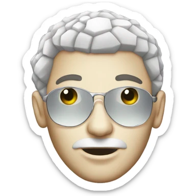 a man with a white skin color in the form of a disco ball



 sticker