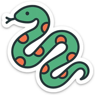 snake sticker